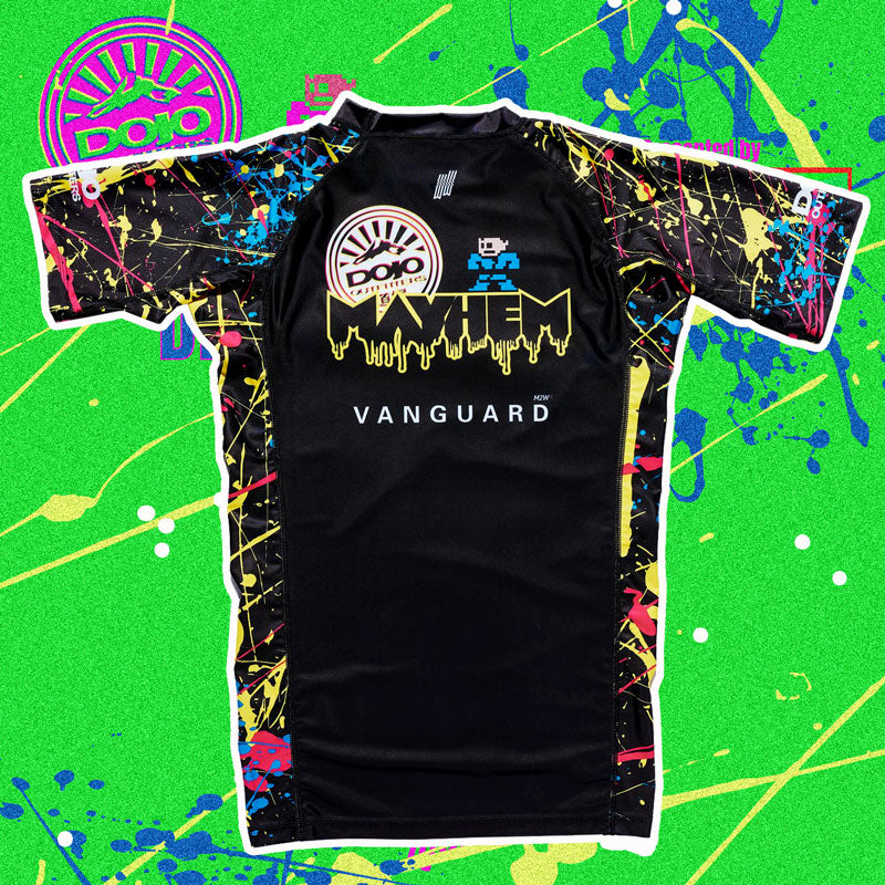 Dojo Outfitters Mayhem Rashguard Vanguard Kimono WhiskyWolf Judo BJJ Nogi