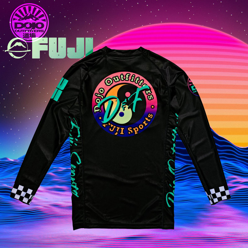 Dojo Outfitters Fuji BJJ Jiu Jitsu MMA Judo Rashguard Surf