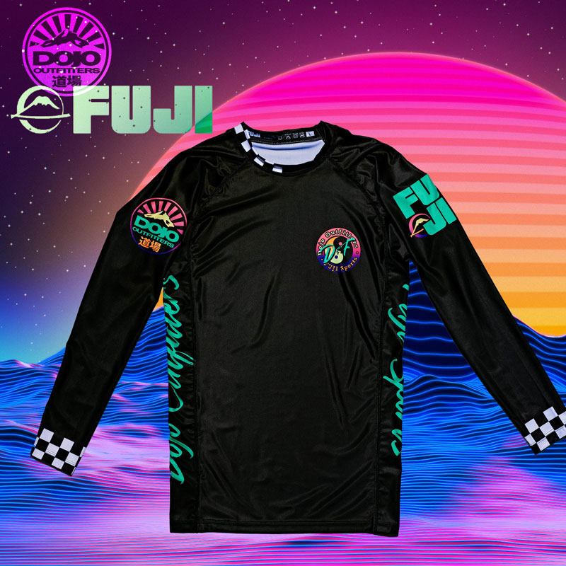 Dojo Outfitters Fuji BJJ Jiu Jitsu MMA Judo Rashguard Front
