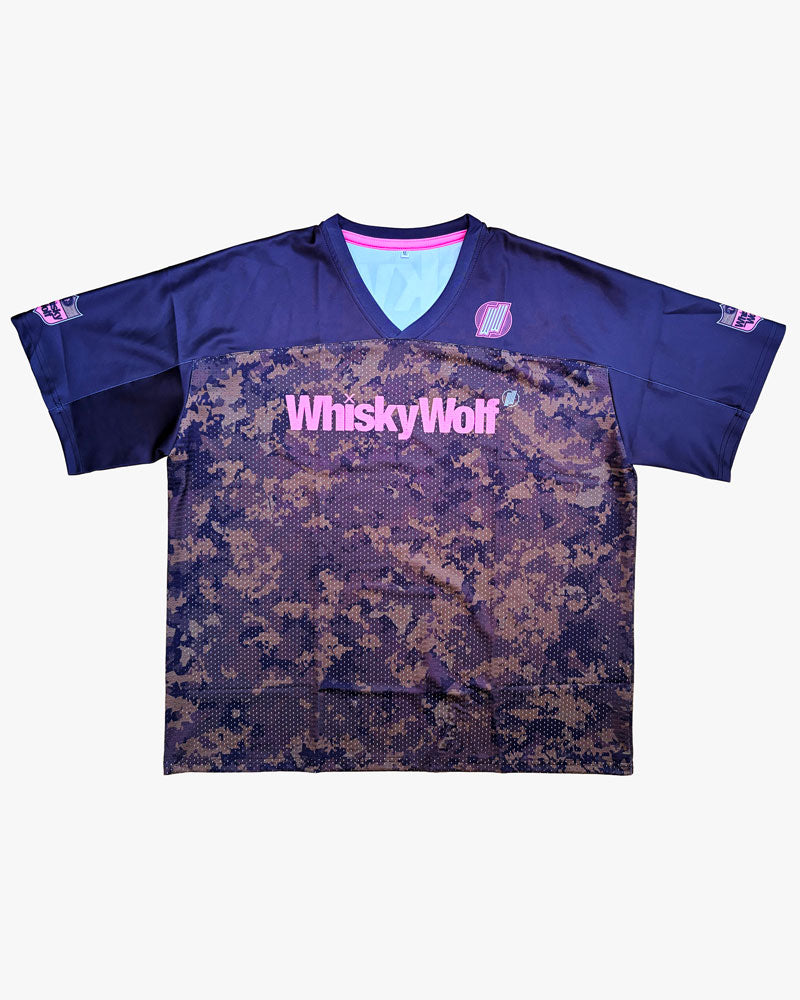 american football style training top from WhiskyWolf. For No Gi Jiu Jitsu MMA Roller Derby