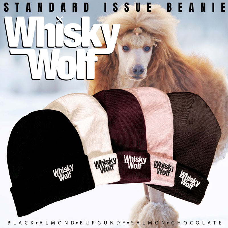 WhiskyWolf Beanie Hat Jiu Jitsu 